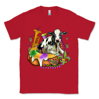 Red holstein mardi gras Classic Tee - OliviaCreatesArt