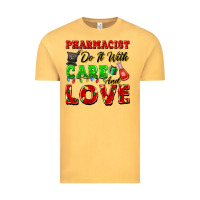 Vintage Mustard pharmacist do it with care and love christmas Vintage Tee - FaDigitalArtStudio