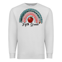Dove Grey fifth grade rainbow Premium Sweatshirt - RanaPortraitStore