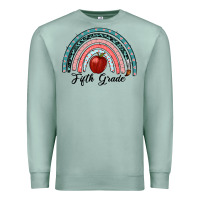 Seafoam fifth grade rainbow Premium Sweatshirt - RanaPortraitStore