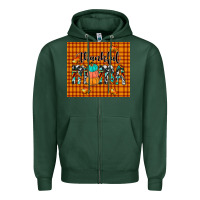 Sports Green thankful tumbler Zipper Hoodie - JahusDesignShop