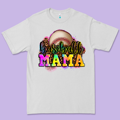 Baseball Mama Premium Tee Designed By Oliviacreatesart