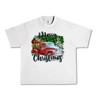 Merry Christmas Truck With Gifts Urban Heavy Tee | Teevron