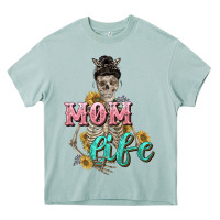 Arona Mom life with skull Mother's Day Heavy Core Tee - CowGirlArtShop
