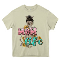 Mossy Mom life with skull Mother's Day Heavy Core Tee - CowGirlArtShop