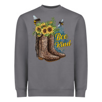 Storm Bee Kind Heavyweight Sweatshirt - JahusDesignShop