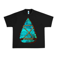Black turquoise arrowhead Urban Heavy Tee - Jasminsmagicworld