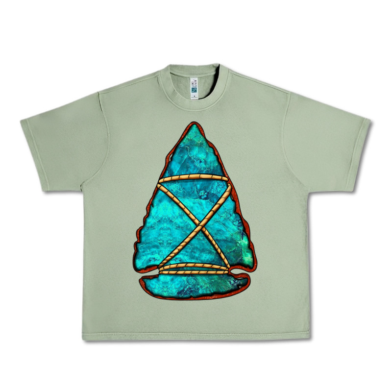 Turquoise Arrowhead Urban Heavy Tee by Jasminsmagicworld | Teevron