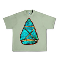 Oil Green turquoise arrowhead Urban Heavy Tee - Jasminsmagicworld