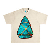 Sandshell turquoise arrowhead Urban Heavy Tee - Jasminsmagicworld