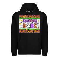Black Spooky Babe Premium Hoodie - Artiststas