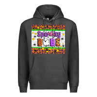 Charcoal Heather Spooky Babe Premium Hoodie - Artiststas