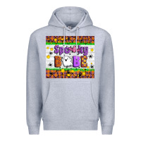 Heather Grey Spooky Babe Premium Hoodie - Artiststas