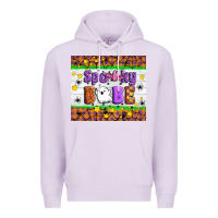Lilac Spooky Babe Premium Hoodie - Artiststas