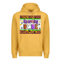 Mustard Spooky Babe Premium Hoodie - Artiststas