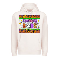 Pale Pink Spooky Babe Premium Hoodie - Artiststas