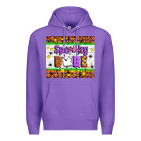 Purple Spooky Babe Premium Hoodie - Artiststas