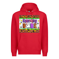 Red Spooky Babe Premium Hoodie - Artiststas