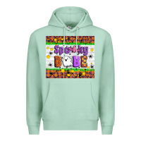 Seafoam Spooky Babe Premium Hoodie - Artiststas