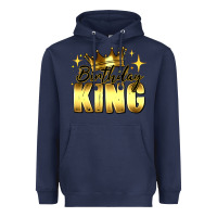 Navy birthday king Heavyweight Hoodie - RanaPortraitStore