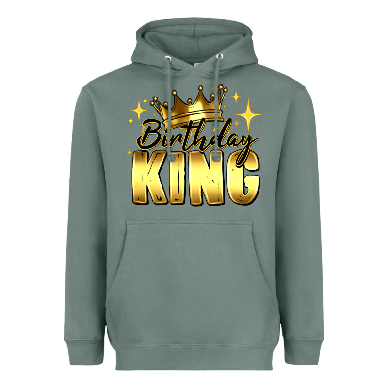 Birthday King Heavyweight Hoodie by RanaPortraitStore | Teevron