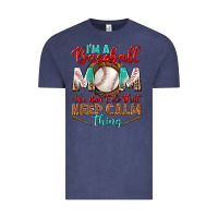 Vintage Denim i'm a baseball mom we don't do that Vintage Tee - BundleAndBundleShop
