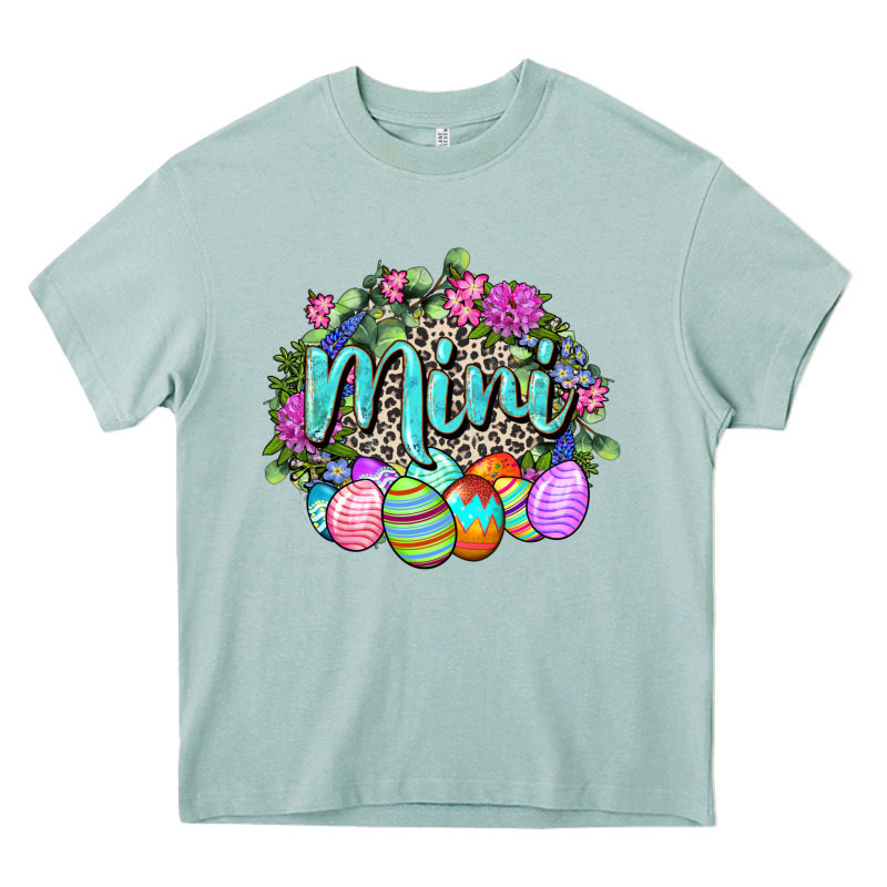 Easter Mini Happy Easter Day Heavy Core Tee by CowGirlArtShop | Teevron