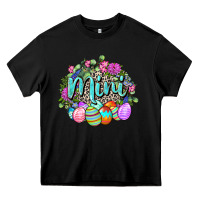 Black Easter Mini Happy Easter Day Heavy Core Tee - CowGirlArtShop