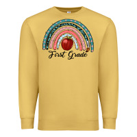 Antique Gold first grade rainbow Premium Sweatshirt - RanaPortraitStore