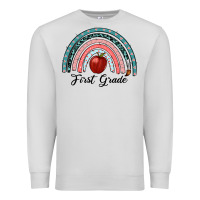 Dove Grey first grade rainbow Premium Sweatshirt - RanaPortraitStore