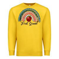 Lemon first grade rainbow Premium Sweatshirt - RanaPortraitStore