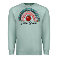 Seafoam first grade rainbow Premium Sweatshirt - RanaPortraitStore