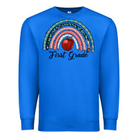 True Royal first grade rainbow Premium Sweatshirt - RanaPortraitStore