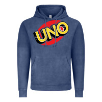 Vintage Denim UNO Card Game Vintage Hoodie - baoMotion