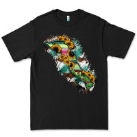 Black Baja California Sur State Of Mexico Map Premium Tee - RanaPortraitStore