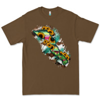 Cacao Baja California Sur State Of Mexico Map Premium Tee - RanaPortraitStore