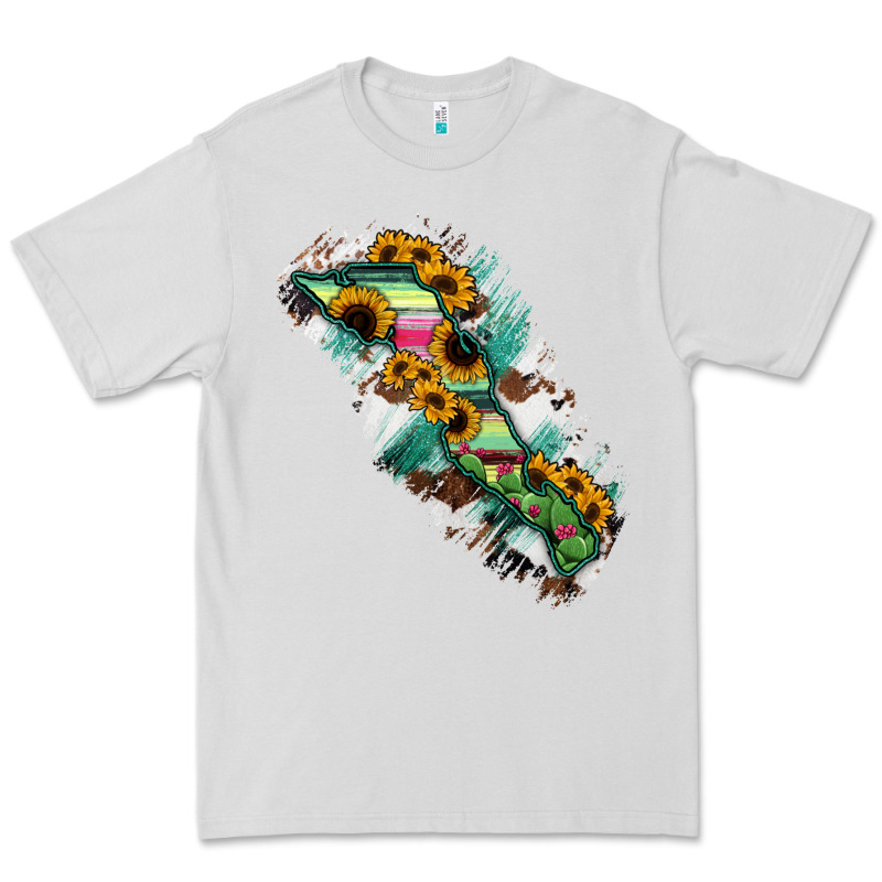 Baja California Sur State Of Mexico Map Premium Tee by RanaPortraitStore | Teevron