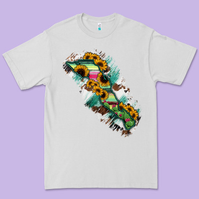 Baja California Sur State Of Mexico Map Premium Tee Designed By Ranaportraitstore