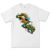 White Baja California Sur State Of Mexico Map Premium Tee - RanaPortraitStore