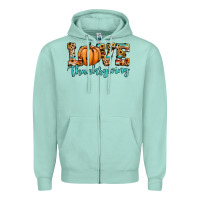 Seafoam love thanksgiving pumpkin Zipper Hoodie - JahusDesignShop