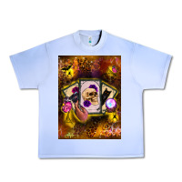 Grape Ice tarot cards Urban Heavy Tee - BundleAndBundleShop