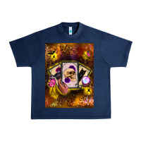 Navy tarot cards Urban Heavy Tee - BundleAndBundleShop
