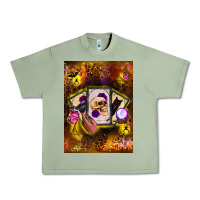 Oil Green tarot cards Urban Heavy Tee - BundleAndBundleShop