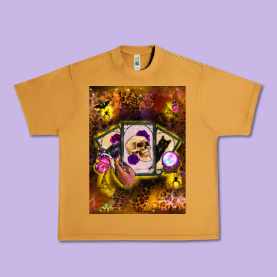 Tarot Cards Urban Heavy Tee Designed By Bundleandbundleshop