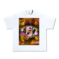 White tarot cards Urban Heavy Tee - BundleAndBundleShop