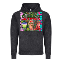 Vintage Black summer time Vintage Hoodie - CowhideDigitalArt