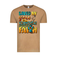 Vintage Camel saved by grace through faith Vintage Tee - BundleAndBundleShop