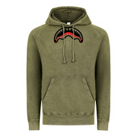 Vintage Olive Hype Shark Vintage Hoodie - baoMotion