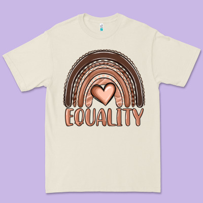 Equality Melanin Rainbow Premium Tee Designed By Oliviacreatesart