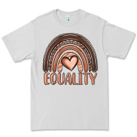 Dove Grey equality melanin rainbow Premium Tee - OliviaCreatesArt